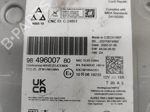 Electronic module DS DS 7 Crossback (J4_, JR_, JC_) 1.5 BlueHDi 130 (JCYHZJ, JCYHZR) | BP28553121M83  - Image 8