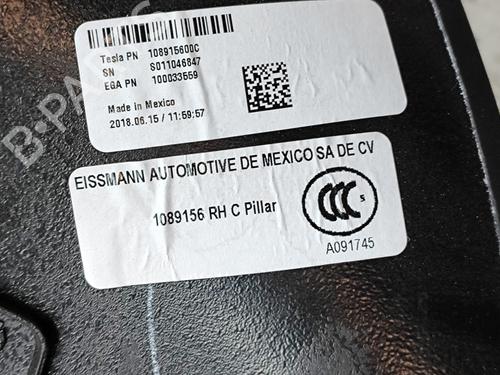 Boot lining TESLA MODEL X (5YJX) P100D AWD | BP25864006I3 