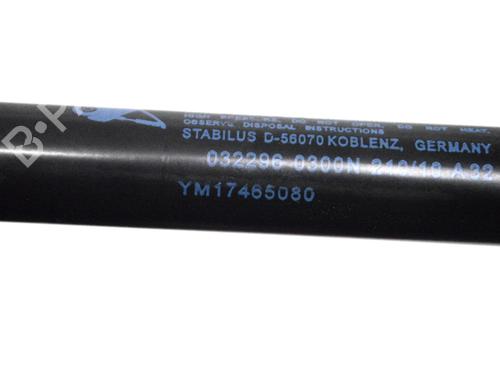 Tailgate lift support PEUGEOT RCZ 1.6 16V | BP30230007C138 