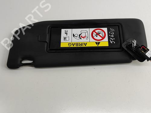 Left sun visor PEUGEOT 2008 II (UD_, US_, UY_, UJ_, UR_, UC_) e-2008 (UKZKWZ) | BP28432410I1 