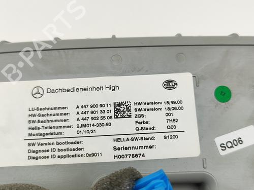 Interior roof light MERCEDES-BENZ VITO Tourer (W447) 114 CDI / 114 BlueTEC 4-matic (447.701, 447.703,... | BP26912315I8 