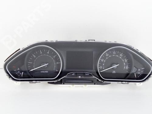 Used Instrument cluster PEUGEOT 208 I (CA_, CC_) 1.2 VTI 82 (82 hp) 11113356