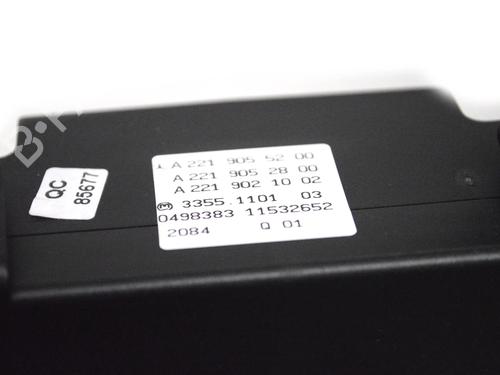 Electronic module MERCEDES-BENZ S-CLASS (W221, V221) S 350 BlueTec (221.026, 221.126) | BP30233881M83 - Image 4