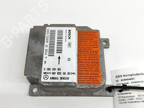ECU airbags MERCEDES-BENZ CLK Convertible (A208) CLK 230 Kompressor (208.448) | BP24306724M53 