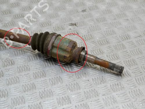 Left front driveshaft MITSUBISHI OUTLANDER I (CU_W) 2.0 4WD (CU2W) | BP7698310M38