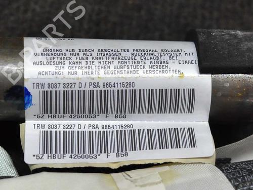 Left curtain airbag CITROËN C4 Picasso I MPV (UD_) 1.6 HDi | BP14642385C11 