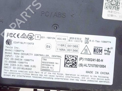 Elektronisk modul TESLA MODEL 3 (5YJ3) EV | BP27763247M83
