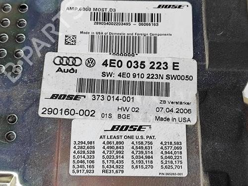 Electronic module AUDI A8 D3 (4E2, 4E8) 6.0 W12 quattro | BP24818582M83 