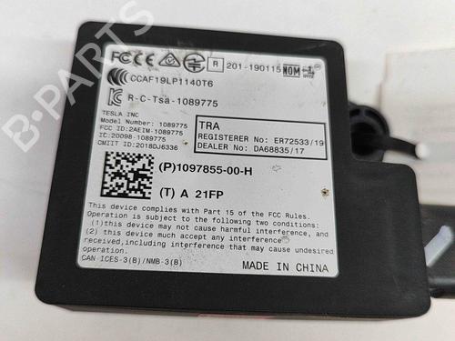 Modulo electronico TESLA MODEL 3 (5YJ3) EV AWD | BP28550627M83 