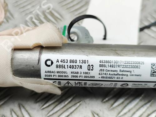 Left curtain airbag SMART FORTWO Coupe (453) electric drive / EQ (453.391) | BP31687181C11 