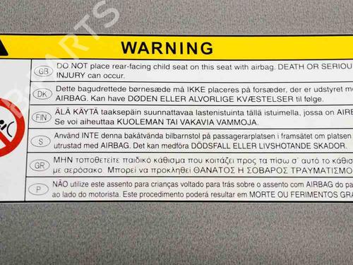 Right sun visor TOYOTA PRIUS Liftback (_W2_) 1.5 Hybrid (NHW20_, NHW20R) | BP6757792I2 