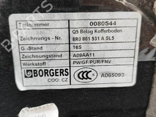 Luggage compartment floor AUDI Q5 (8RB) 3.0 TFSI quattro | BP26933389I33 