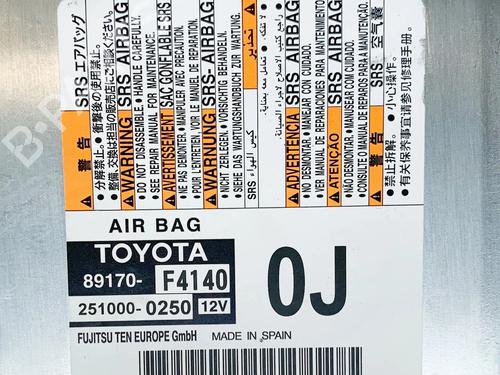 ECU airbags TOYOTA C-HR (_X1_) 1.8 Hybrid (ZYX10_, ZYX11_, ZYX10R, ZYX11R) | BP27747896M53 