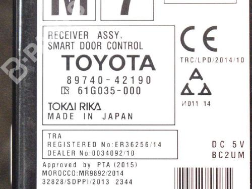 Electronic module TOYOTA RAV 4 IV (_A4_) 2.5 Hybrid (AVA42_) | BP9511649M83 