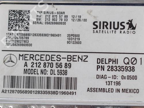 Electronic module MERCEDES-BENZ E-CLASS Convertible (A207) E 350 (207.459) | BP6753375M83