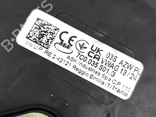 Antenne/Base MAN TGE Van 2.0 TDI (01V, 03V, 36V, UYB, UYC, UYD) | BP31976995C140 