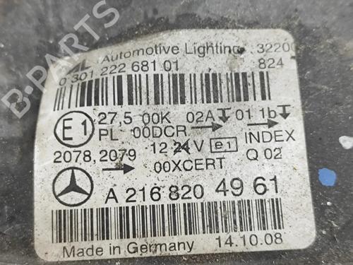 Left headlight MERCEDES-BENZ S-CLASS Coupe (C216) CL 500 (216.371) | BP31926315C28