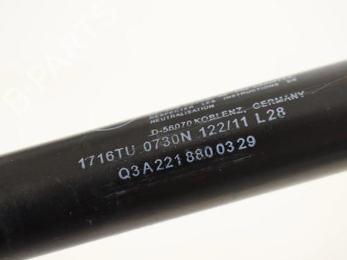 Hood lift support MERCEDES-BENZ S-CLASS (W221, V221) S 320 CDI 4-matic (221.080, 221.180) | BP30259004C139