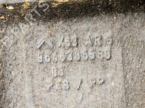 Wheel arch CITROËN C6 (TD_) 2.7 HDi | BP14634573C56