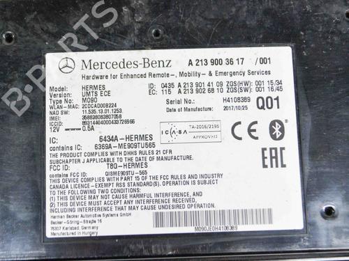Electronic module MERCEDES-BENZ E-CLASS Coupe (C238) E 220 d (238.314) | BP10368206M83 