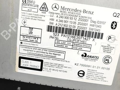 Electronic module MERCEDES-BENZ CLA Coupe (C117) CLA 220 CDI / d (117.303) | BP36952766M83 - Image 6