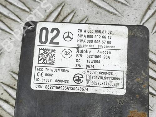 Electronic module MERCEDES-BENZ S-CLASS (W222, V222, X222) S 500 (222.082, 222.182) | BP37721908M83 - Image 6