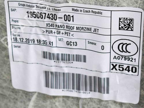 Interior roof JAGUAR E-PACE (X540) 2.0 D150 AWD | BP14633254I12 