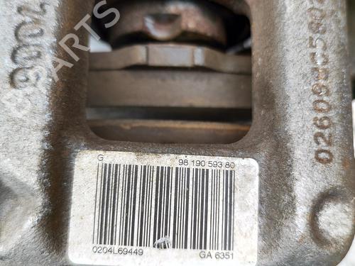 Left rear brake caliper PEUGEOT 2008 II (UD_, US_, UY_, UJ_, UR_, UC_) e-2008 (UKZKXZ) | BP30130535M107