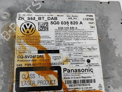 Electronic module VW GOLF VII (5G1, BQ1, BE1, BE2) 2.0 R 4motion | BP18739538M83 