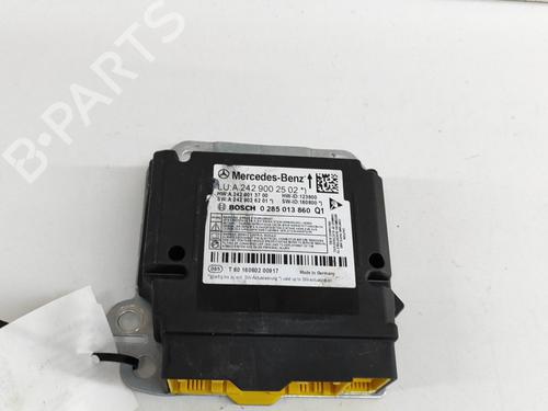 Used ECU airbags MERCEDES-BENZ B-CLASS Sports Tourer (W246, W242) Electric Drive / B 250 e (242.890) (180 hp) 27772221