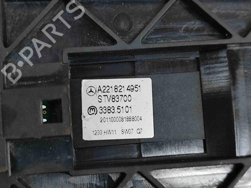 Left front window switch MERCEDES-BENZ S-CLASS (W221, V221) S 350 BlueTec (221.026, 221.126) | BP33375037I27  - Image 7