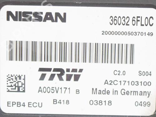 Electronic module NISSAN QASHQAI II SUV (J11, J11_) 1.2 DIG-T | BP7739106M83 