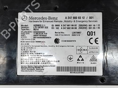 Electronic module MERCEDES-BENZ SPRINTER 3,5-t Platform/Chassis (B907, B910) 315 CDI RWD (907.131, 907.133, 907.135, 907.231, 907.233... | BP27796442M83 