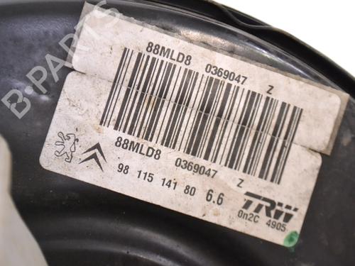 Servo brake PEUGEOT 2008 I (CU_) 1.2 VTi | BP30222454M42