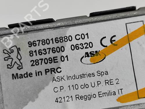 Electronic module PEUGEOT 3008 II SUV (MC_, MR_, MJ_, M4_) 1.2 THP/ PureTech 130 (MRHNSM, MRHNSU, MRHNSJ, MRHNYW,... | BP16536232M83 