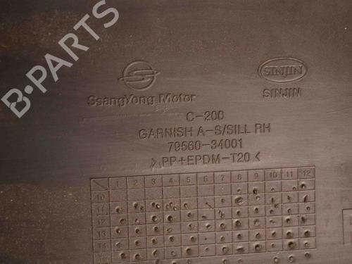 Próg prawy SSANGYONG KORANDO (CK) 2.2 Xdi 4WD | BP30267889C114 