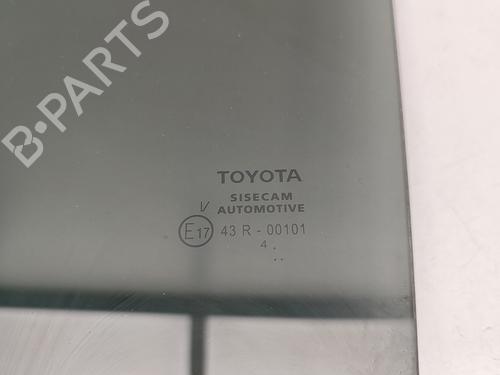Rear left door window TOYOTA C-HR (_X2_, _H2_) Hybrid (ZYX20) | BP30108338C20 