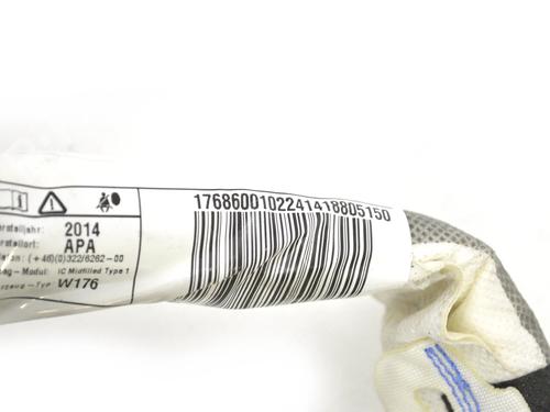 Left curtain airbag MERCEDES-BENZ A-CLASS (W176) A 160 CDI / d (176.011) | BP30215213C11