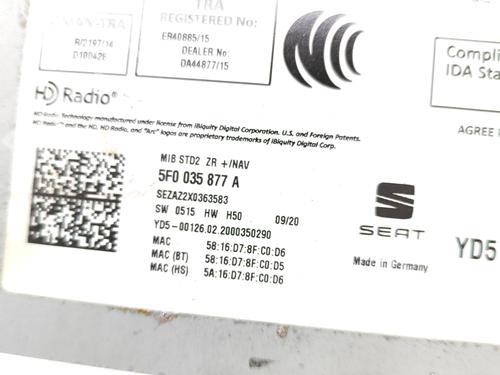 Elektronisk modul SEAT ATECA (KH7, KHP) 1.0 TSI | BP18165017M83 