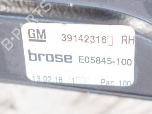 Front right window mechanism OPEL ASTRA K (B16) 1.4 Turbo (68) | BP6749845C23 