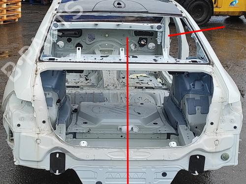 Bagstkærm Højre Bagstkærm Højre BMW 5 (G60, G90, G68) i5 eDrive40 (340 hp) 34347492 34347492