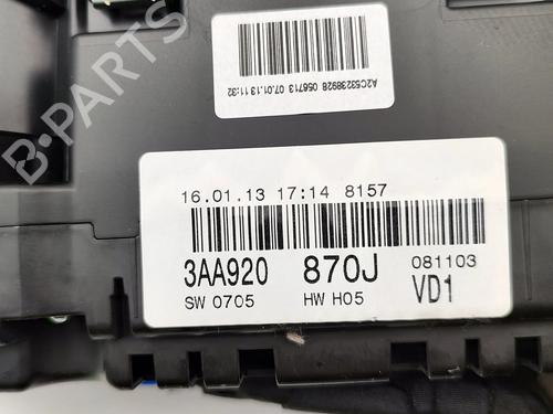 Instrument cluster VW PASSAT B7 Variant (365) 1.6 TDI | BP26014828C47 