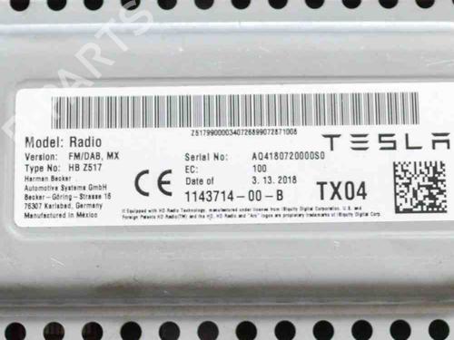 Elektronisk modul TESLA MODEL X (5YJX) P100D AWD | BP7800093M83 