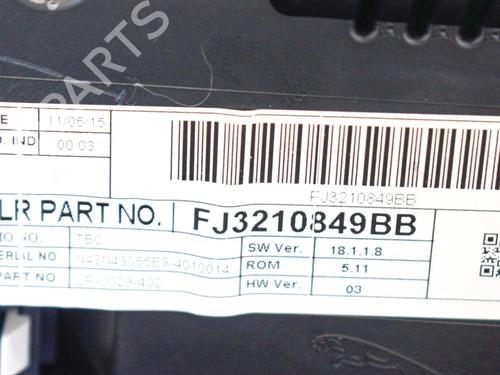 Instrument cluster LAND ROVER RANGE ROVER EVOQUE (L538) 2.2 D 4x4 | BP6754937C47