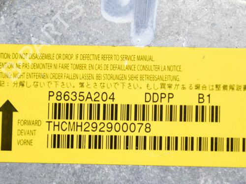 ECU airbags MITSUBISHI OUTLANDER II (CW_W) 2.2 DI-D 4WD | BP8935386M53 