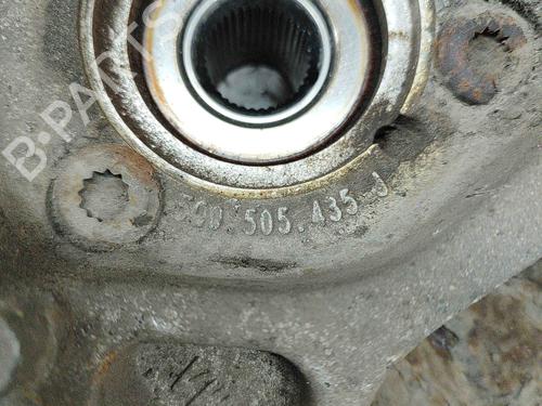 Left rear steering knuckle AUDI A3 (8V1, 8VK) S3 quattro | BP20675522M27 