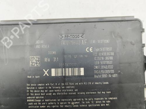 Electronic module LAND ROVER RANGE ROVER EVOQUE (L538) 2.0 D 4x4 | BP32973242M83 - Image 6