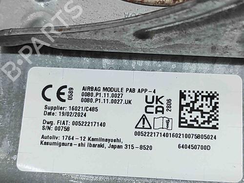 Passenger airbag FIAT 500 (312_) 1.0 Mild Hybrid (312.AYD1B) | BP28674921C10 