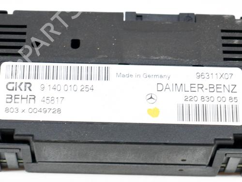 Electronic module MERCEDES-BENZ S-CLASS (W220, V220) S 500, S 500 L (220.075, 220.175, 220.875) | BP8412591M83 