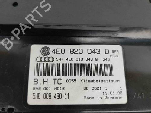 Comando clima AUDI A8 D3 (4E2, 4E8) 4.2 TDI quattro | BP26142182I5 